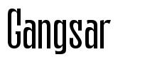 Gangsar フォント