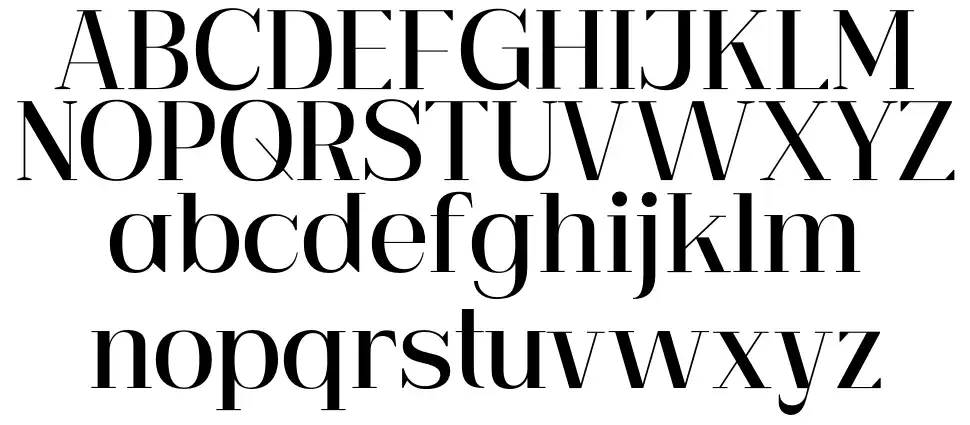 Garetra font specimens