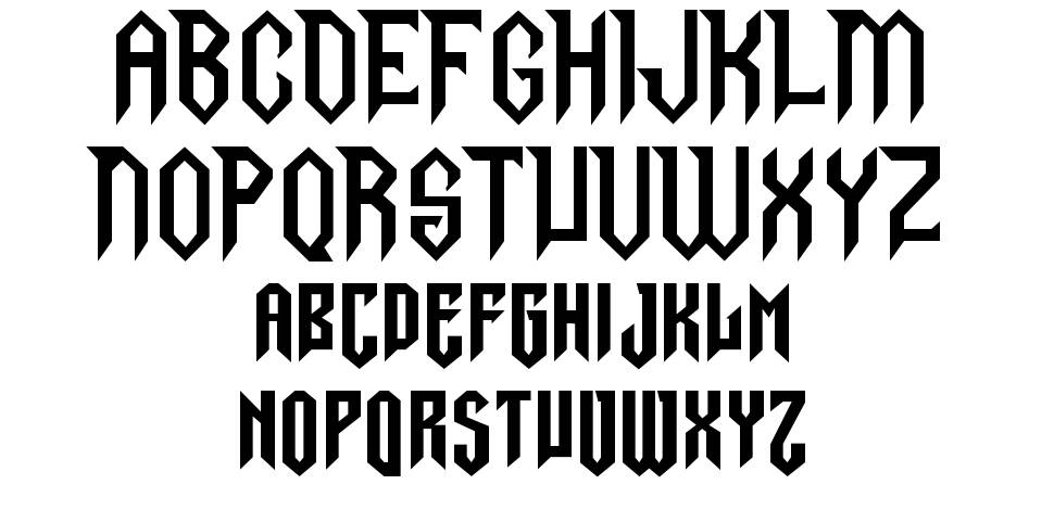 Gargoyles font Örnekler