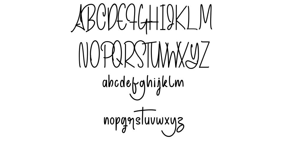 Gashington Classy font Örnekler
