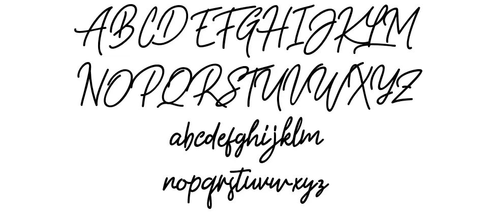 Gasteryefont specimens