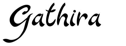 Gathira font