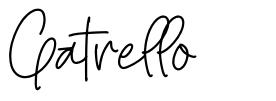 Gatrello font