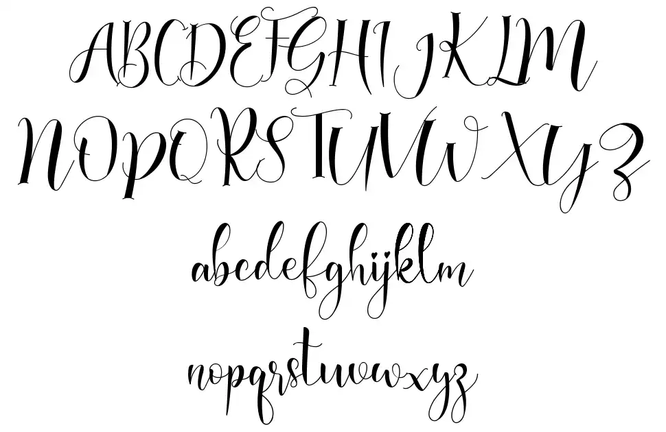 Gealova schriftart vorschau