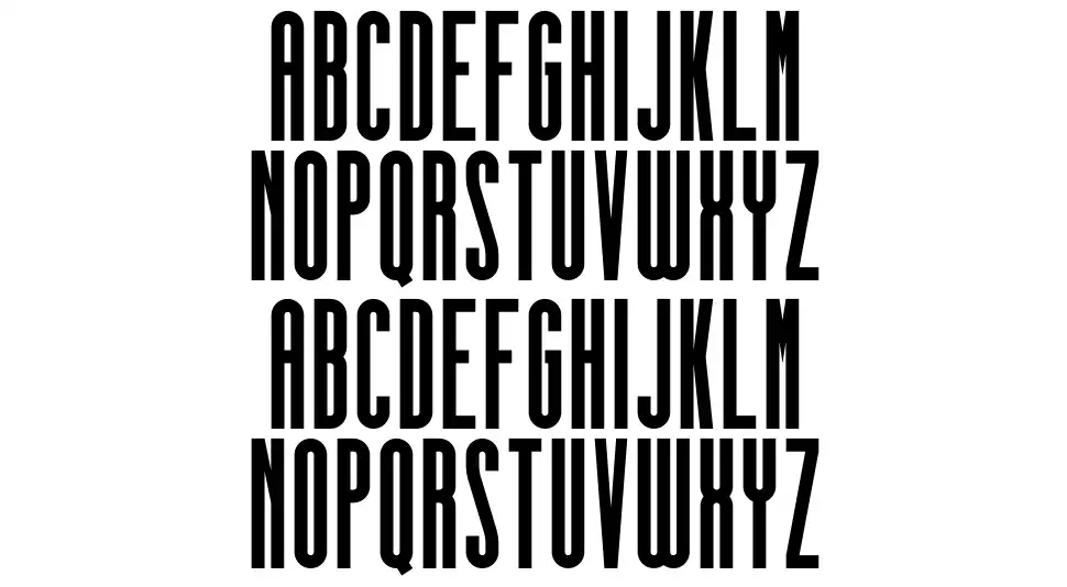 Gello font specimens