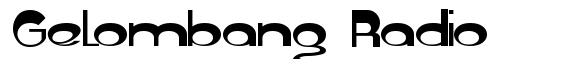 Gelombang Radio czcionka