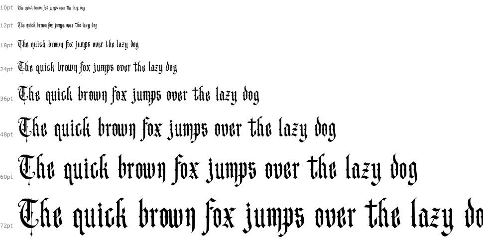 Gematype font Şelale