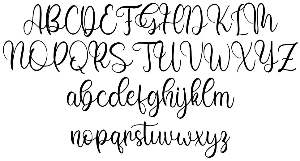 Gembossfont specimens