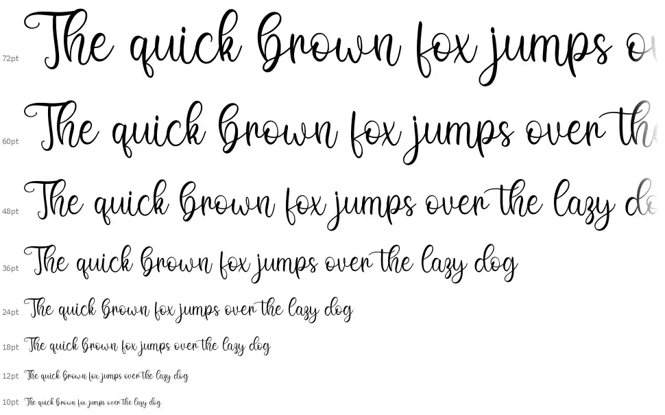 Gembossfont waterfall