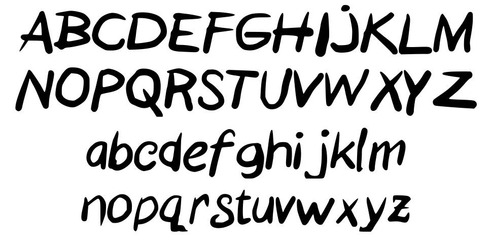 Gemeteran 字形 标本