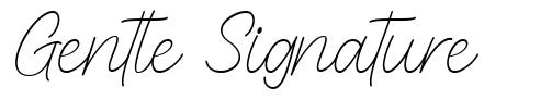 Gentle Signature шрифт