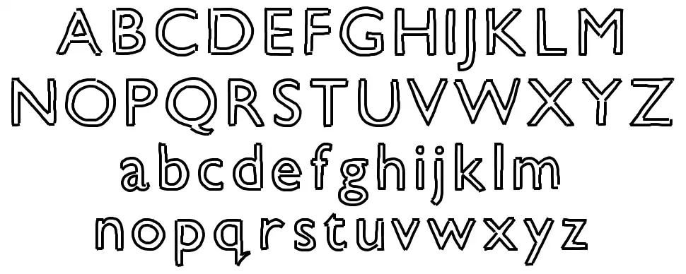 Geo schriftart vorschau