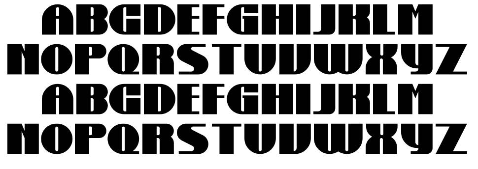 Gerald font specimens