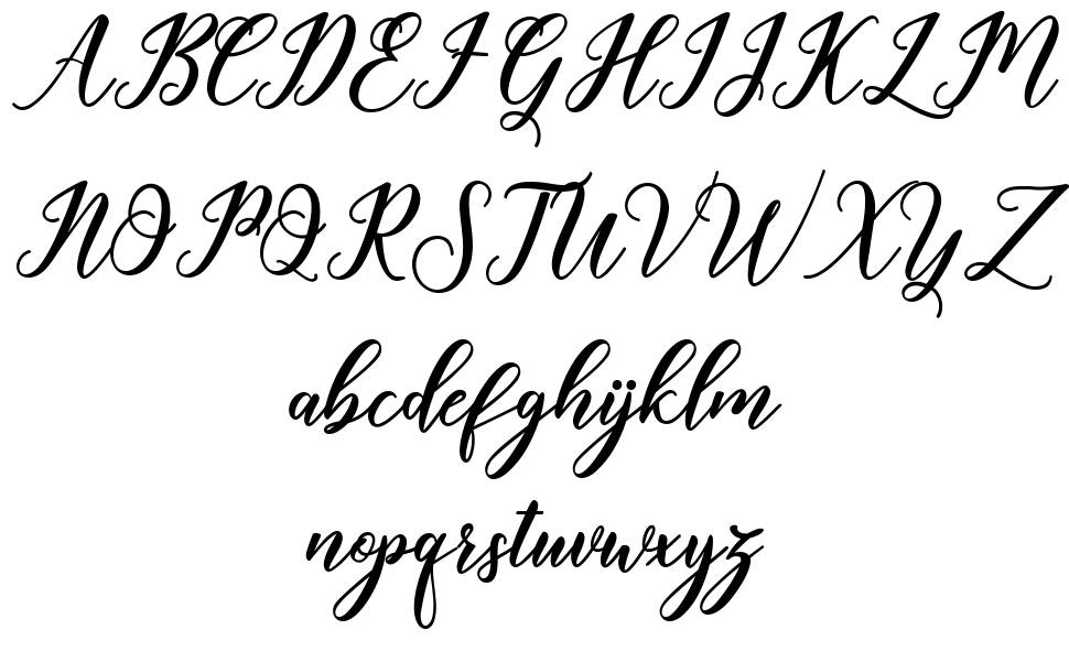 Geralyn 字形 标本
