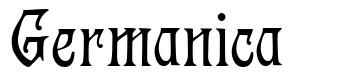 Germanica шрифт