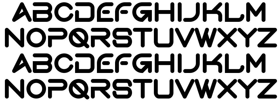 Gerth font specimens