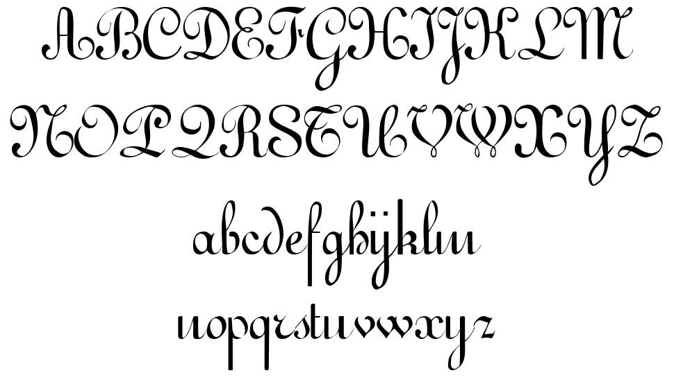 Gessele 字形 标本