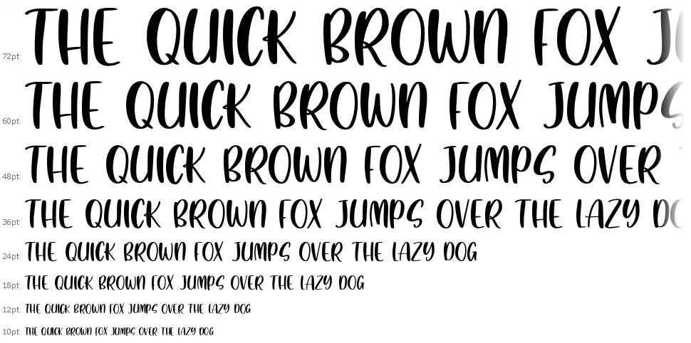 Gesya Crafty font Waterfall