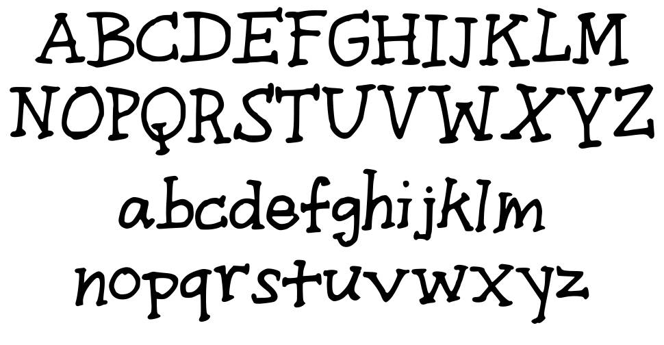 Get Down font specimens