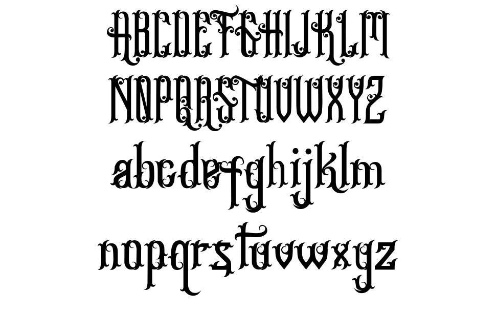 Gethucks font Örnekler