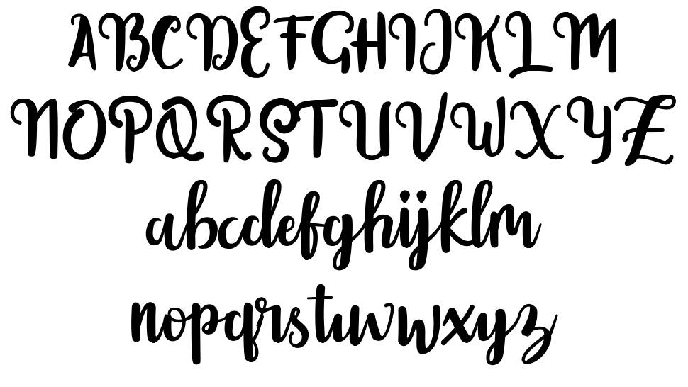 Getolyfe font Örnekler
