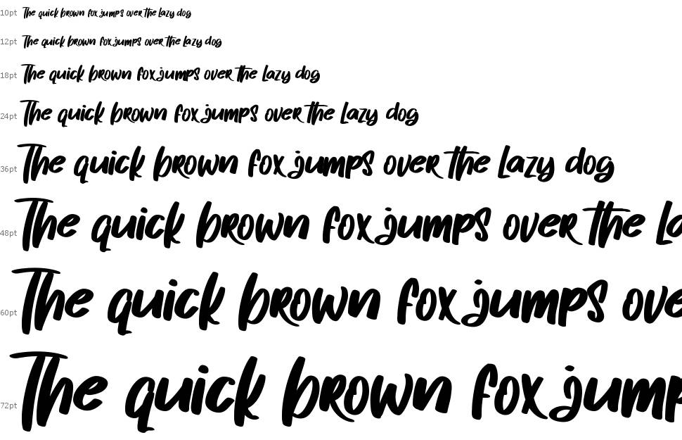 Getway font Waterfall