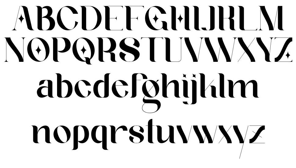Geyster font specimens
