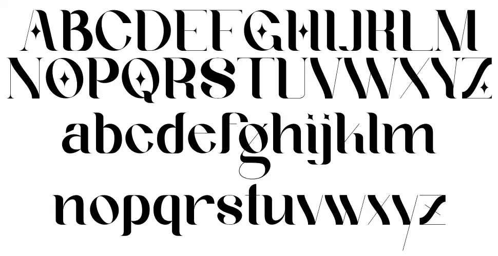 Geyster font specimens