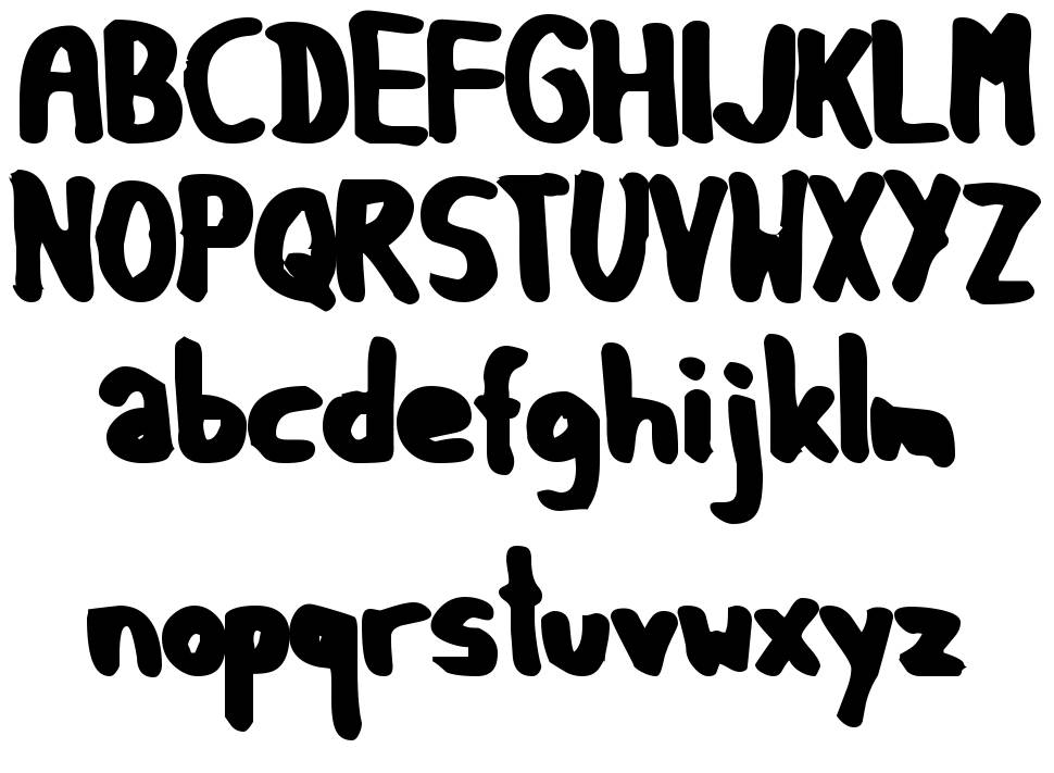 GF Matilda 字形 标本