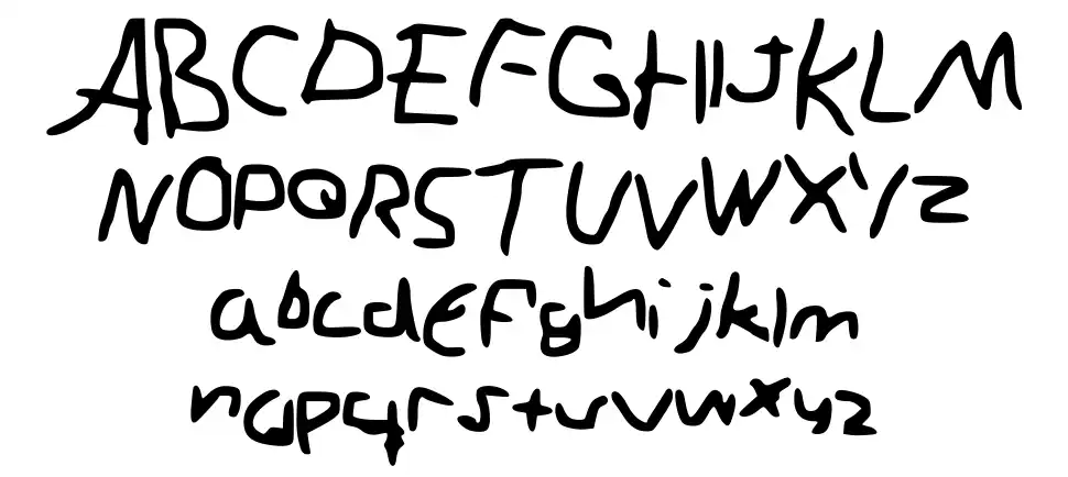 Ghgyfont specimens