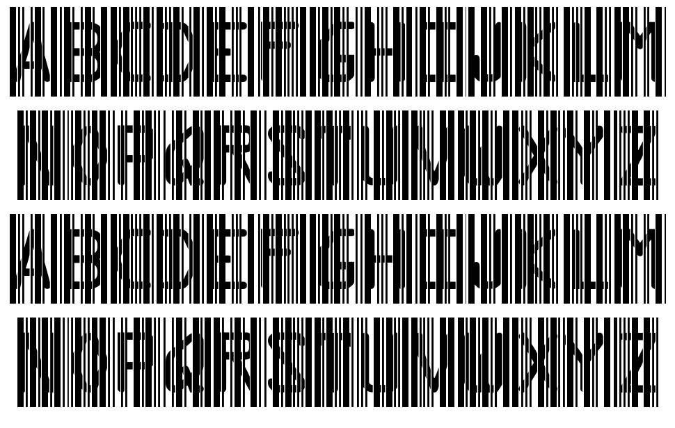 Ghost Code font specimens