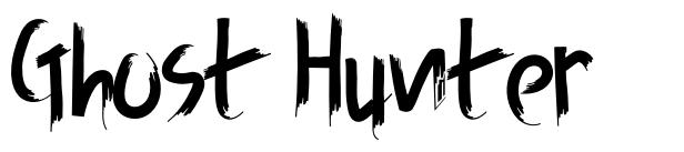 Ghost Hunter font