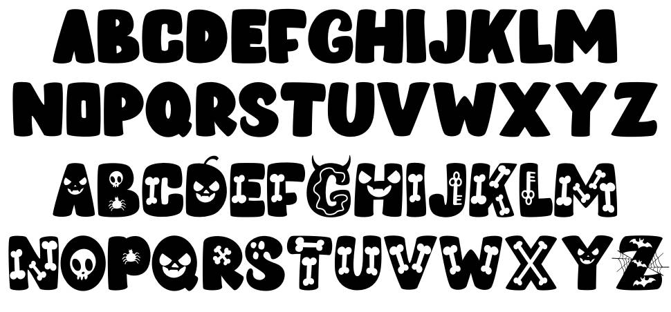 Ghost Stone font