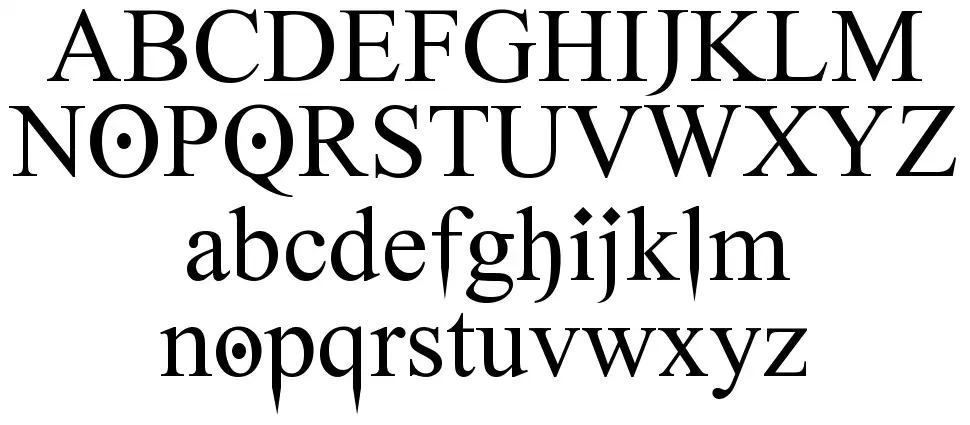 Ghost Theory font specimens