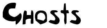 Ghosts font
