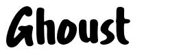 Ghoust font