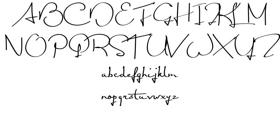 Giamatti font Örnekler
