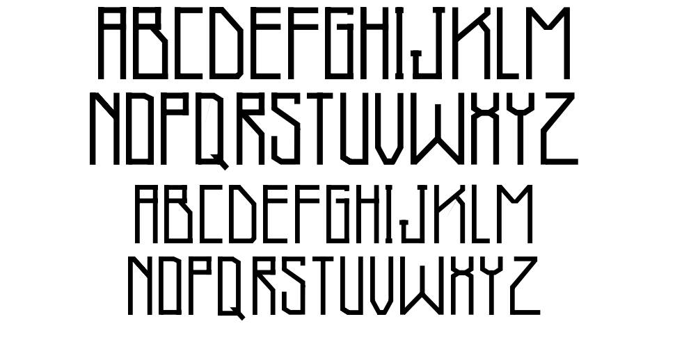 Giantis font specimens