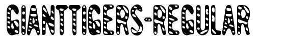 GiantTigers-Regular 字形