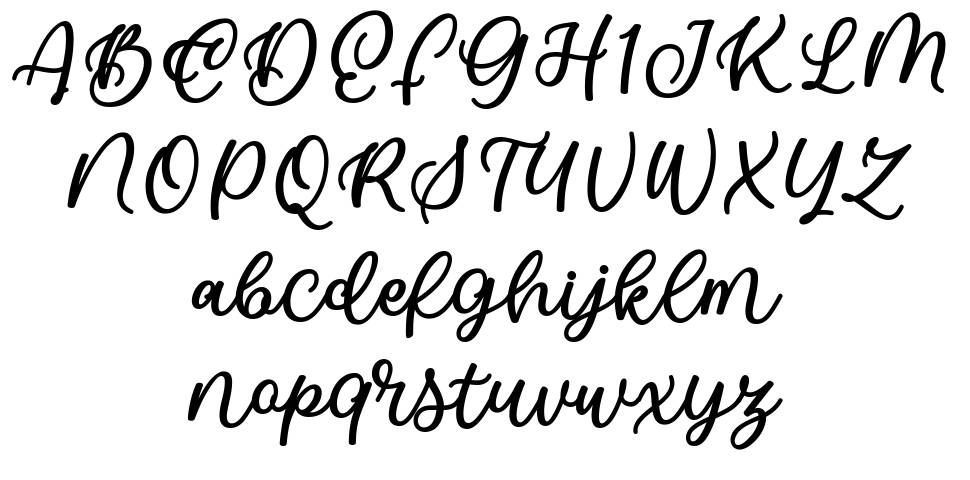 Gibran font Örnekler