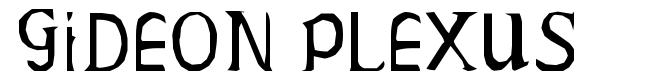 Gideon Plexus 字形