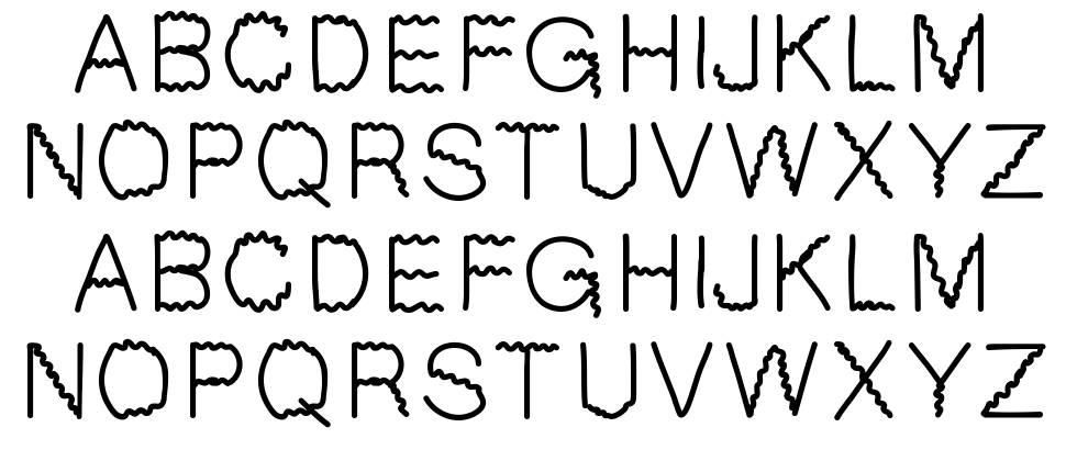 GIfont フォント 標本