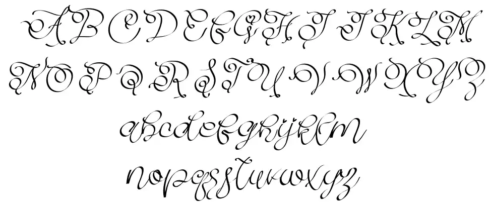 Giftfont specimens