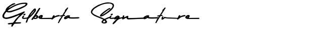 Gilberta Signature