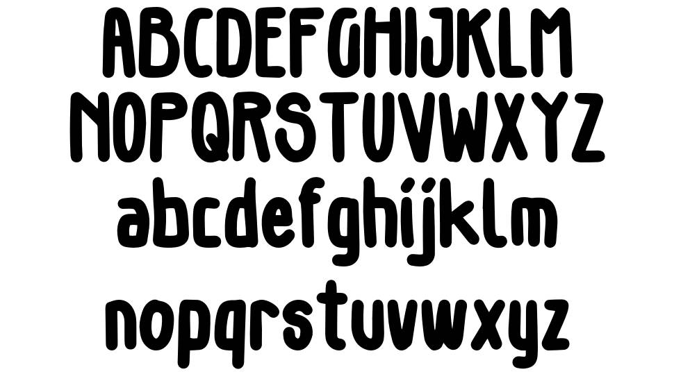 Gillphong font Örnekler