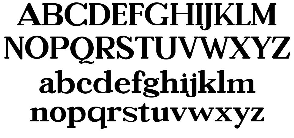 Gillty font specimens