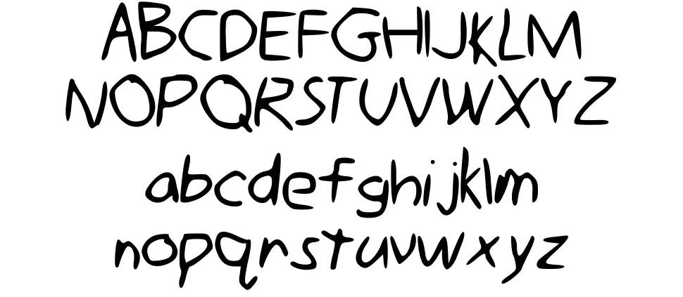 Gimp Mousewriting font Örnekler