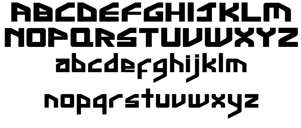 Ginga Inter font specimens