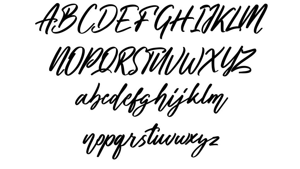 Ginloops font