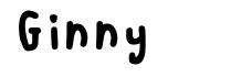 Ginny font